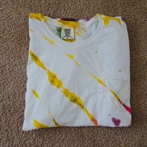 TYE DYE WHITE SHIRT